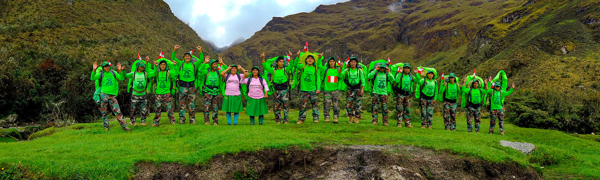 inca Trail porters Peruvian People are the Porters